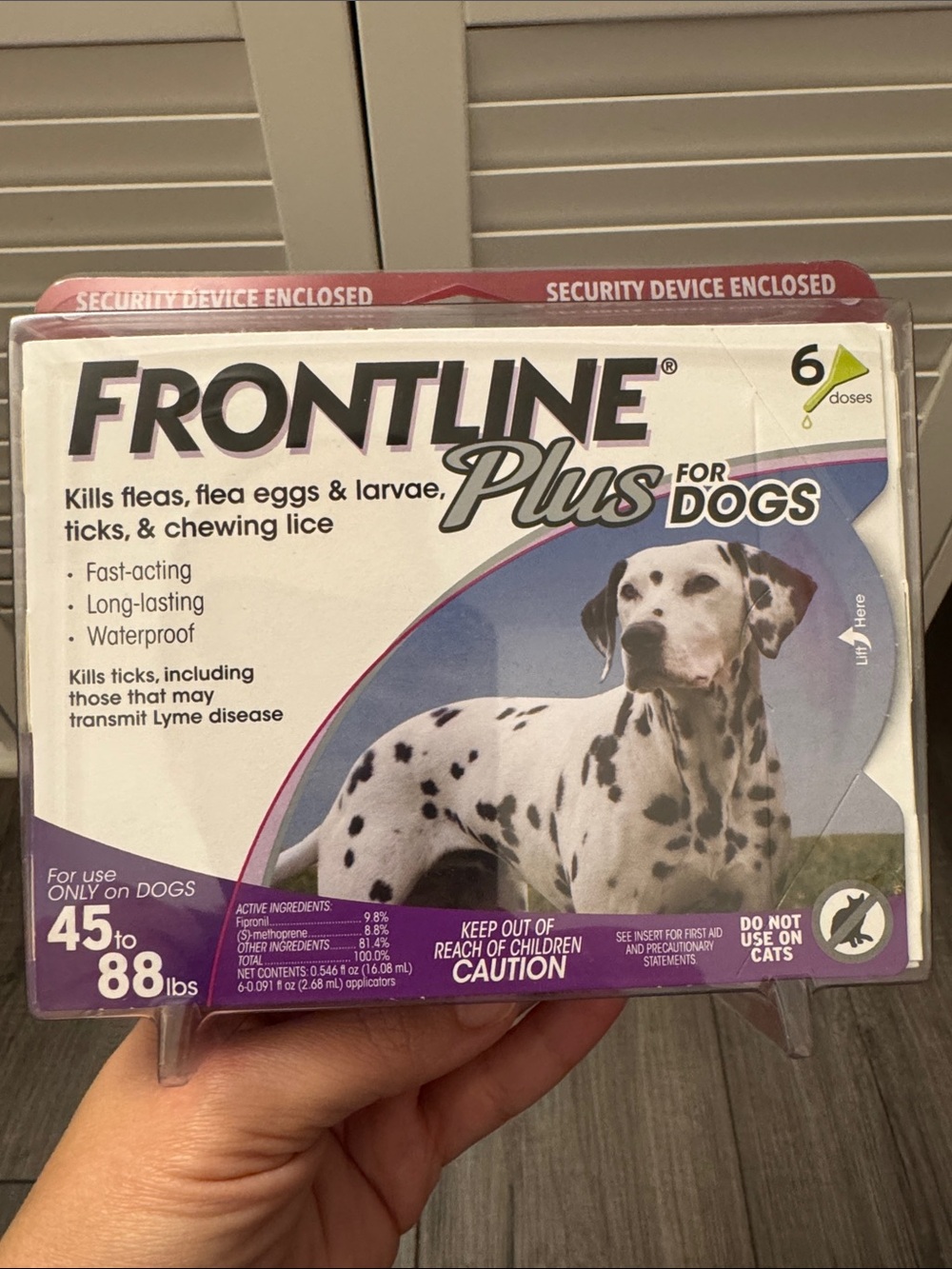 Frontline Plus for Dogs Flea & Tick Treatment